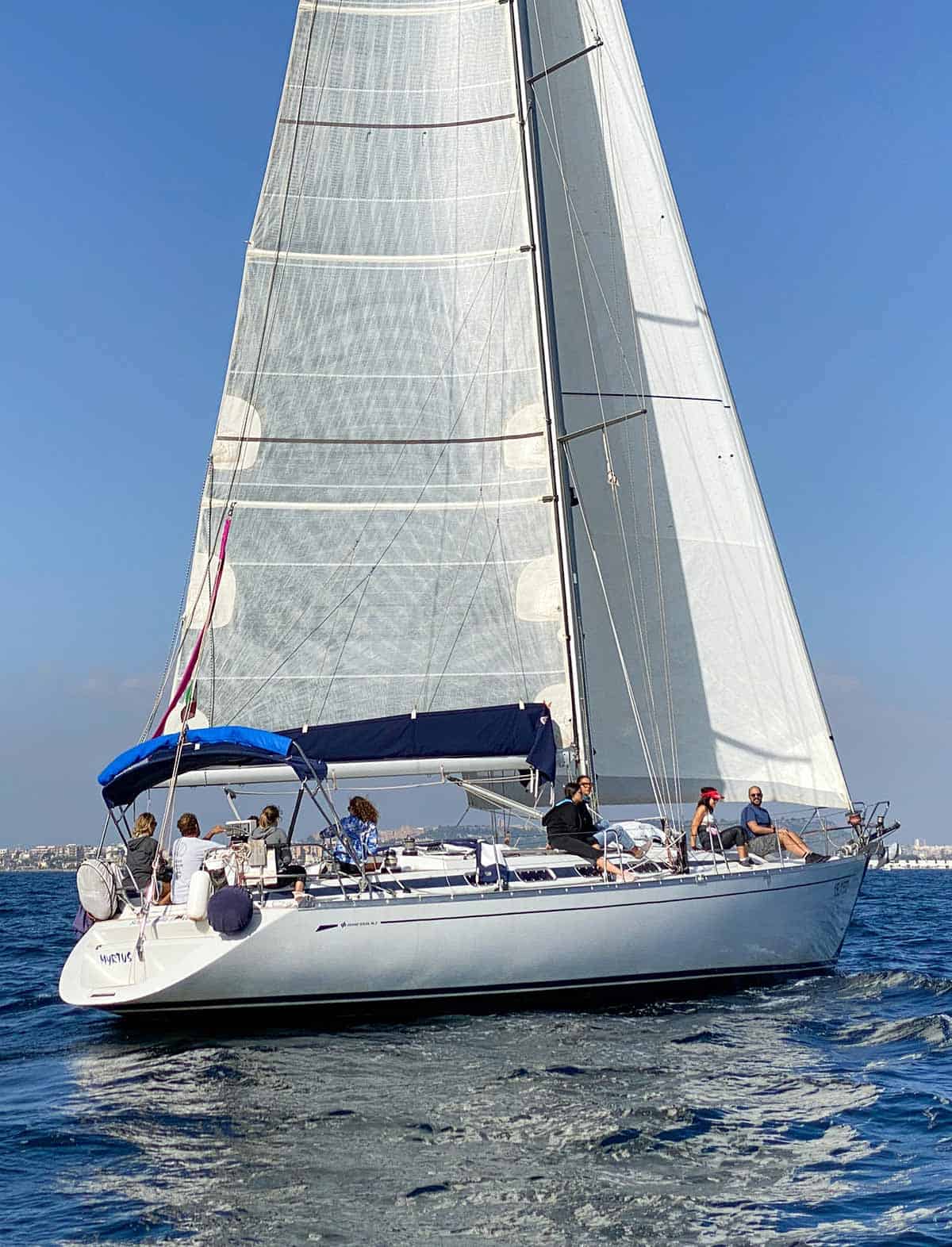 Gran Soleil in navigazione durante la Sail for Women 2022